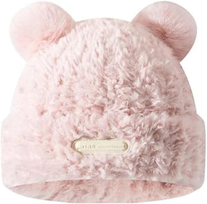 Cute Bear Ears Warm Women's Winter Hat