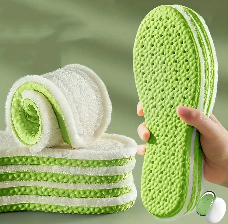 Winter Thermal Insoles Warm Thermal Memory Foam Shoe Pads For Men & Women