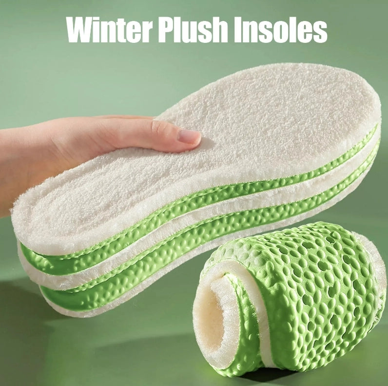 Winter Thermal Insoles Warm Thermal Memory Foam Shoe Pads For Men & Women