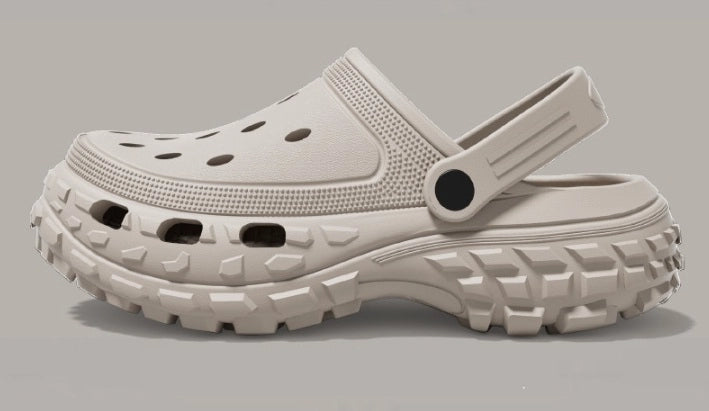 Summer Non-Slip Beach Sandals for Men Comfortable Soft Sole Platform Slippers