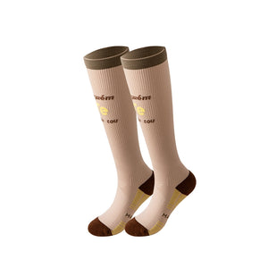 ROYALUCK Unisex Knee-high Calf Compression Socks for Flight Running