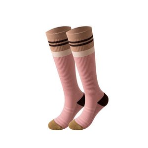 ROYALUCK Unisex Knee-high Calf Compression Socks for Flight Running