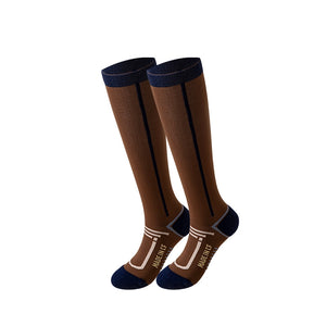 ROYALUCK Unisex Knee-high Calf Compression Socks for Flight Running