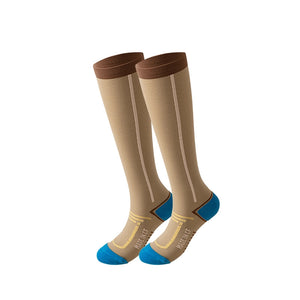 ROYALUCK Unisex Knee-high Calf Compression Socks for Flight Running