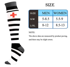 ROYALUCK 5 Pairs Medical Compression Socks for Men and Women