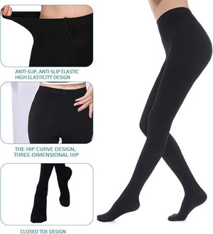 ROYALUCK Medical Compression Pantyhose Stockings for Women Men 15-21mmHg