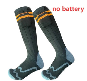 Heated Socks Cycling Skiing Hiking Heated Socks 4 Temperature Settings