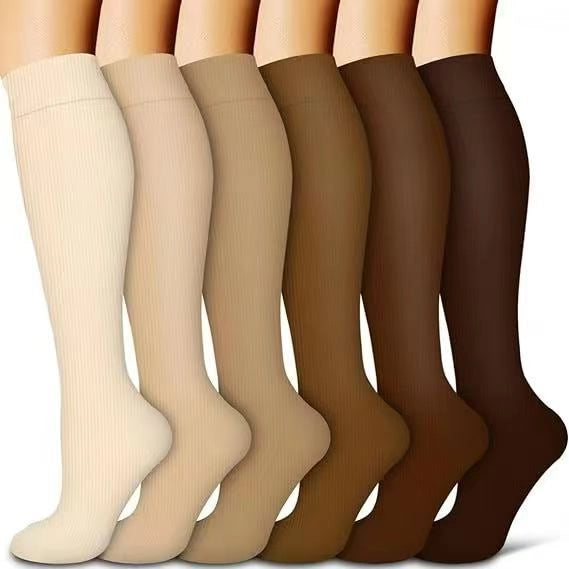 ROYALUCK 6 Pairs Sports Compression Socks Leg Support & Recovery Compression Socks