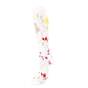 ROYALUCK 6 Pairs New Arrival Compression Socks Flower Butterfly Sports socks