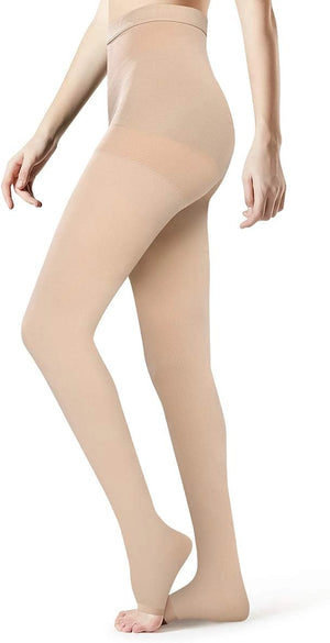 ROYALUCK Medical Compression Pantyhose Stockings for Women Men 15-21mmHg