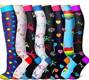 ROYALUCK 15-20 mmHg Best Compression Socks ( 8 Pairs)for Women Men Support Circulation, Compression  Socks For Nurse, Travel, Flight