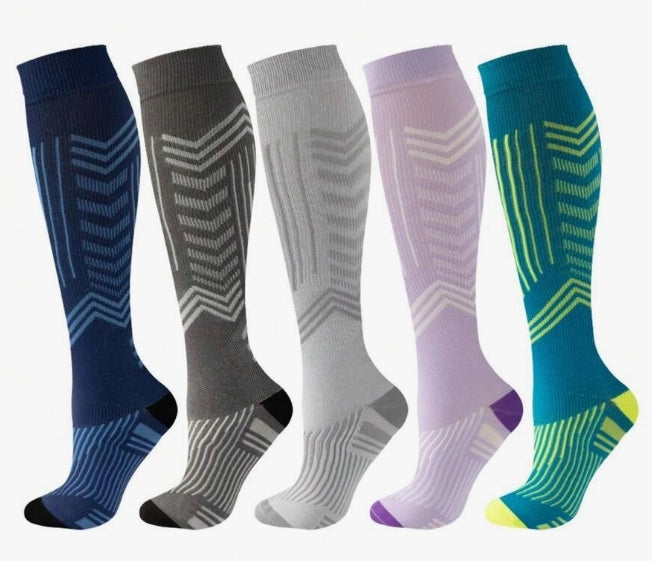 ROYALUCK Professional Sports and Fitness Compression Socks for Running and Cycling