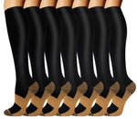 Subscription - 7 Pairs Compression Socks For Men & Women ( Random Color )