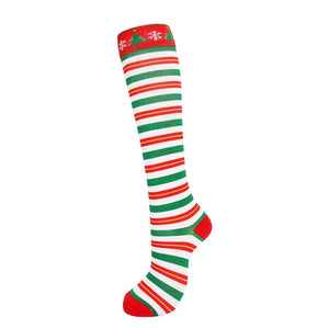 ROYALUCK 6 Pairs Christmas Series Compression Socks - Optimal Support for Athletics