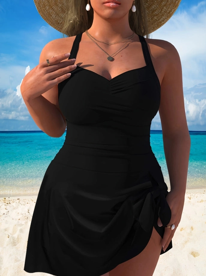 Plus - Size Women's Slimming One - Piece Swimsuit for Summer