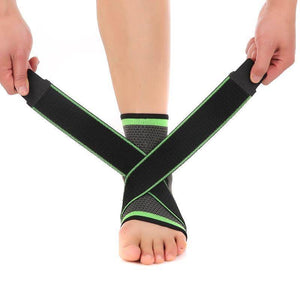 Ankle Brace Compression Sleeve with Adjustable Stabilizer Straps - Best Compression Socks Sale