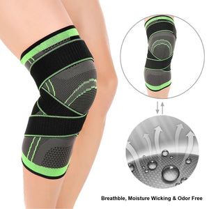 Knee Brace Compression Sleeves for Patellar Support Stability Straps