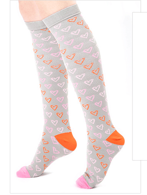 Designer Compression Socks 20-30 mmHg Support Stockings for Circulation, Swelling & Energy