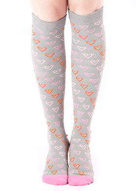 Designer Compression Socks 20-30 mmHg Support Stockings for Circulation, Swelling & Energy