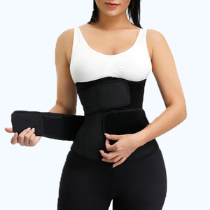 Latex Waist Trainer - Double Compression Straps with Supportive Zipper! - Best Compression Socks Sale