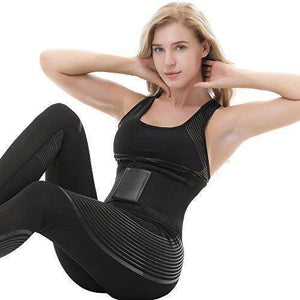 Waist Trainer Sweat Belt Belly Lose Weight Fat Postpartum Sauna Wrap - Best Compression Socks Sale