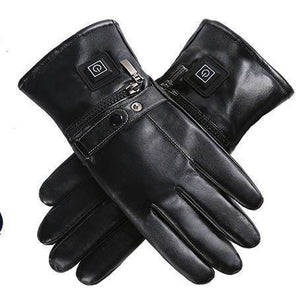 Battery/USB Rechargeable Heated Gloves Waterproof Touchscreen Gloves Electric Unisex Winter Gloves for Work, Cycling, Motorcycle, Hiking - Best Compression Socks Sale