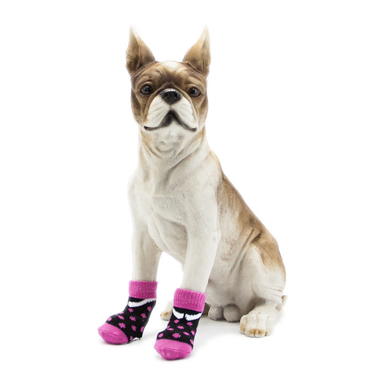 Pet Non-slip Small Puppy Anti-scratch Feet Socks