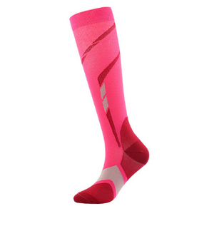 2021 Blood Circulation Socks Unisex Breathable Fabric Football Socks Anti Slip Summer Compression Stockings Varicose Veins