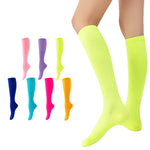 New Compression Socks For Men And Women With Multi Color Vertical Stripes