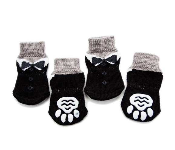 Pet Non-slip Small Puppy Anti-scratch Feet Socks