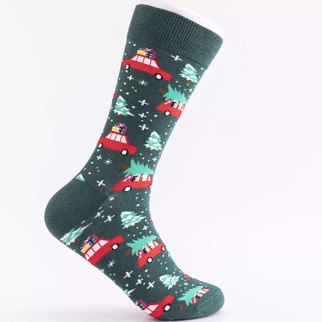 New Colorful Animal Element Christmas Socks
