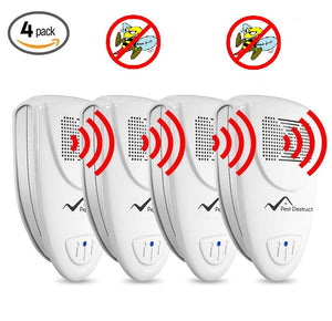 Ultrasonic Wasp Repeller PACK OF 4 - Get Rid Of Wasps In 48 Hours