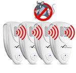 Ultrasonic Rat Repeller - PACK of 4 - Get Rid Of Rats In 48 Hours