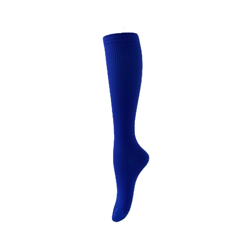 New Compression Socks For Men And Women With Multi Color Vertical Stripes