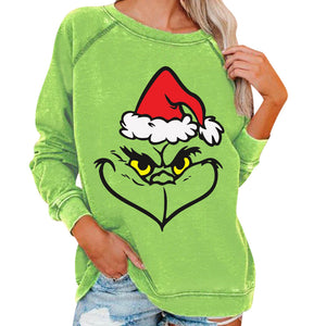 Fun Raglan Grinch Stole Christmas Ugly Christmas Sweater