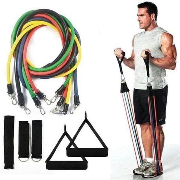 ResiBands™ Fitness Resistance Band Set - Best At Home Gym | Designer Dresses & Accessories | My Lebaz