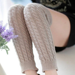 Women Knit Leg Warmers for Winter