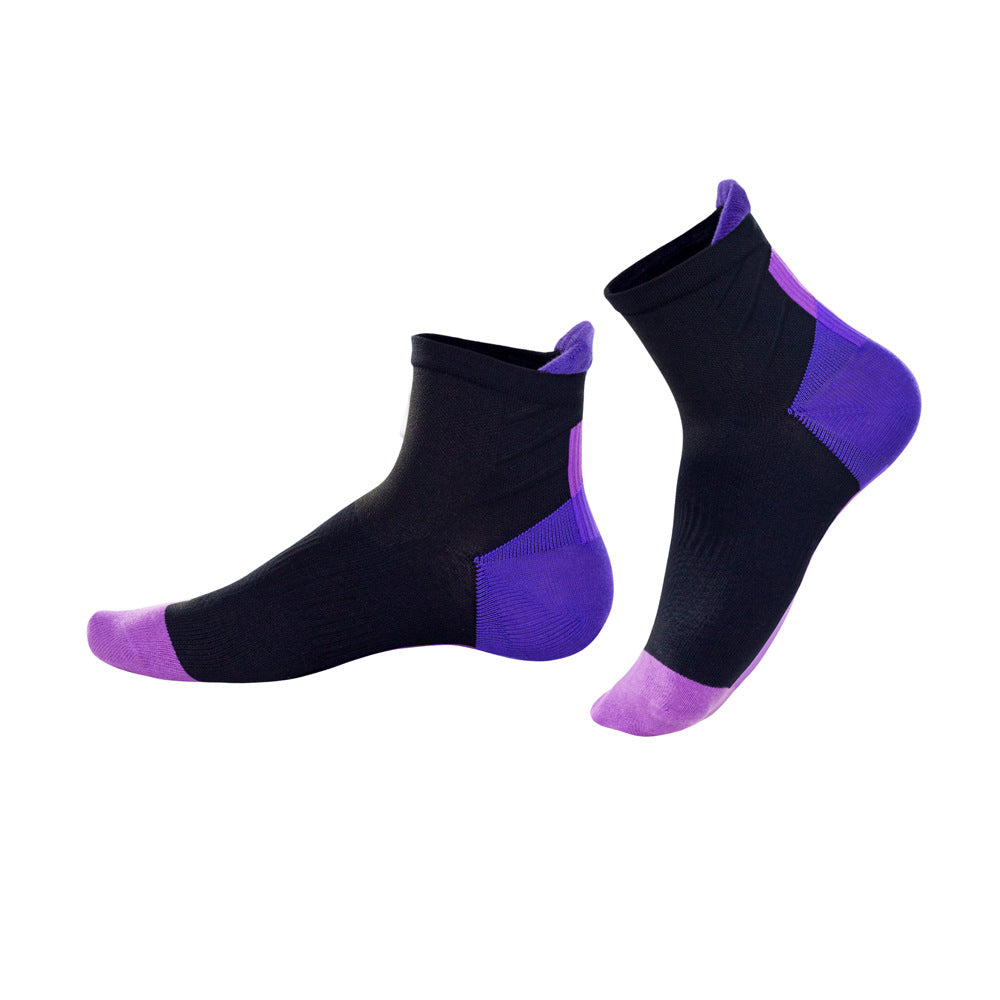 Men&Women Cycling Socks Running Compression Socks Short Tube
