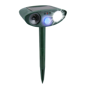 Ultrasonic Squirrel Repeller - Solar Powered - Get Rid of Squirrels in 48 Hours