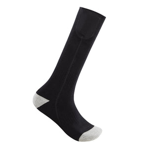 Pure cotton electric heating men's and women's sports charging ski socks