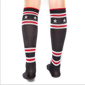 Fit Compression Socks with Graduated Target Zones 20-30 mmHg Support Stockings#5