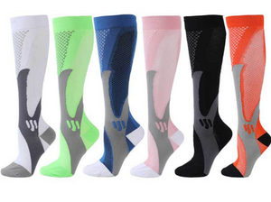 Adult outdoor cycling and running breathable pressure socks combination sports socks