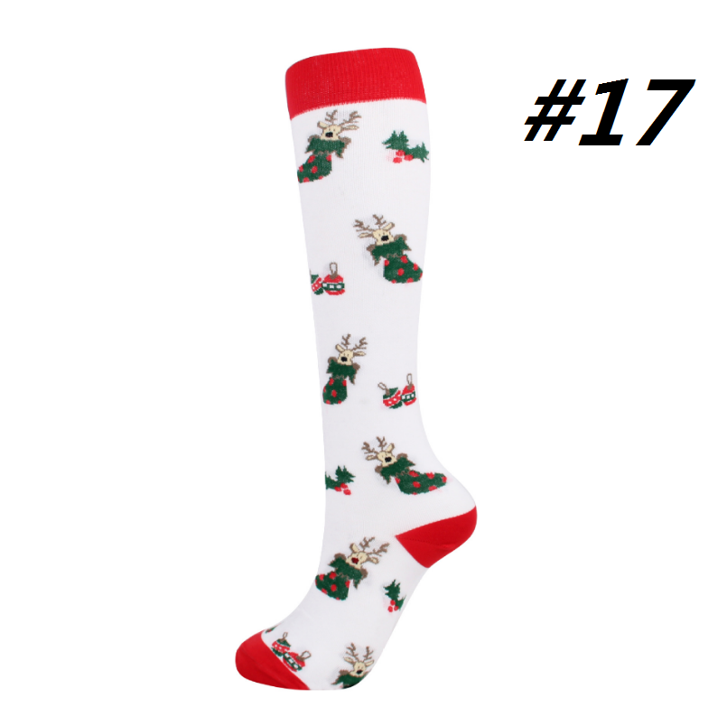 Christmas Compression Socks (1 Pair) for Women & Men #17 - Best Compression Socks Sale