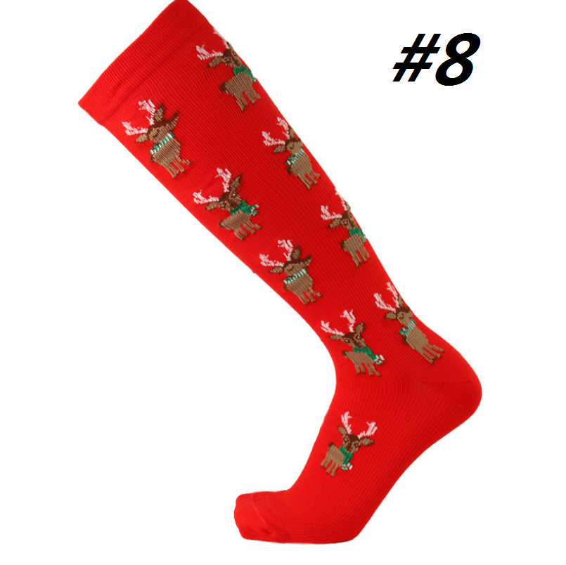 Christmas Compression Socks (1 Pair) for Women & Men #8 - Best Compression Socks Sale
