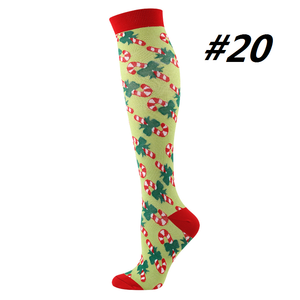 Christmas Compression Socks (1 Pair) for Women & Men #20 - Best Compression Socks Sale