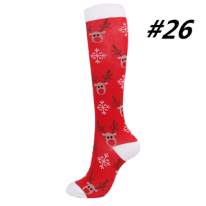 Christmas Compression Socks (1 Pair) for Women & Men #26 - Best Compression Socks Sale