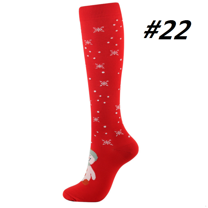 Christmas Compression Socks (1 Pair) for Women & Men #22 - Best Compression Socks Sale