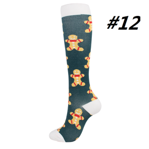 Christmas Compression Socks (1 Pair) for Women & Men #12 - Best Compression Socks Sale