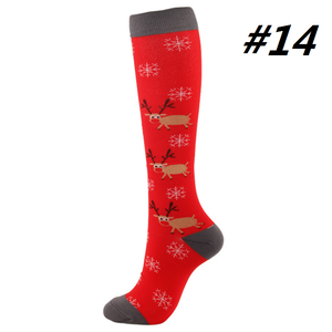 Christmas Compression Socks (1 Pair) for Women & Men #14 - Best Compression Socks Sale