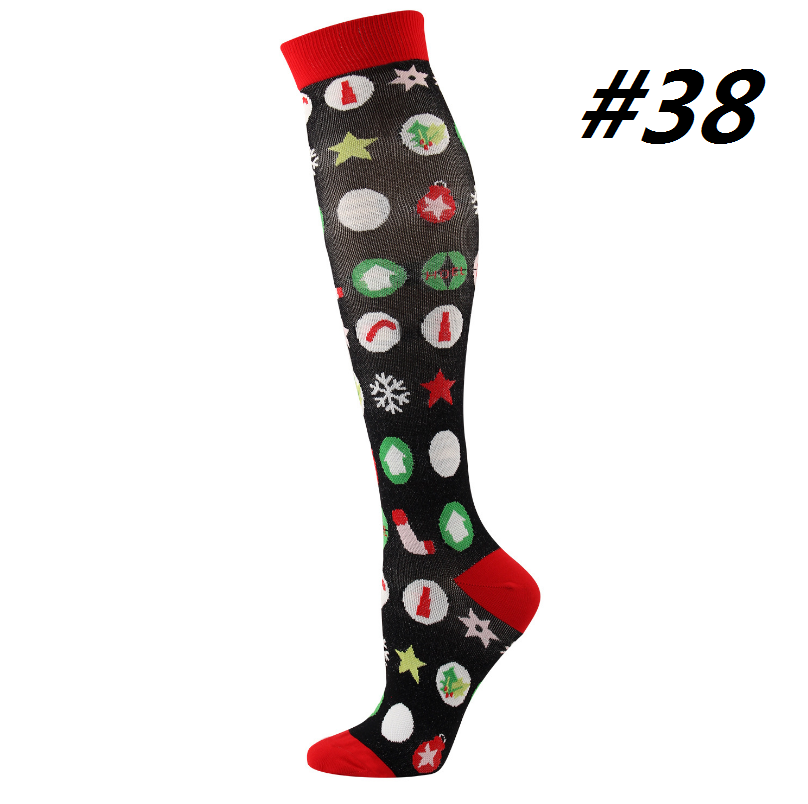 Christmas Compression Socks (1 Pair) for Women & Men #38 - Best Compression Socks Sale